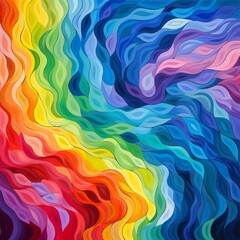 Obraz premium Abstract background with LGBT community color rainbow
