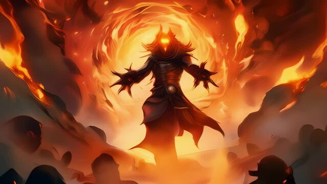 Soul Scorch A devastating spell that ignites the targets soul, causing intense pain and leaving them weakened and vulnerable. Abstract video