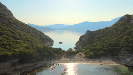 mountain river in the mountains_corfu 07 - Beach 01