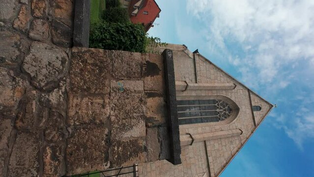 The High Cathedral of a Roman Catholic cathedral in Bleicherode, Germany. It is the oldest church in Germany.