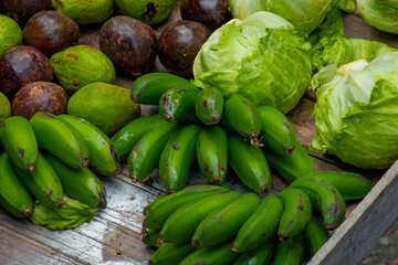 Set of vegetables for sale