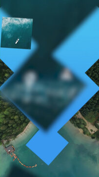 Social Wipe Rhombus Transitions