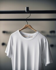 White t-shirt, mockup t shirt