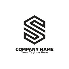 Modern Logo Design With Monogram Style