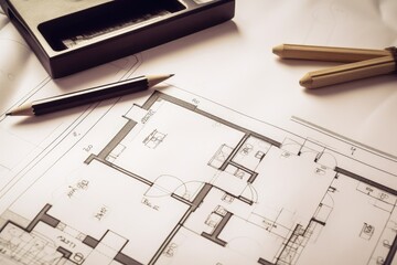 Fototapeta premium Business, construction work, safety, success in various aspects Generative By AI