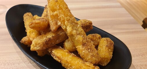fried sweet potato