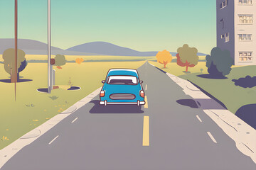 car on the road
Generative AI