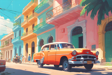 old car in the street
Generative AI