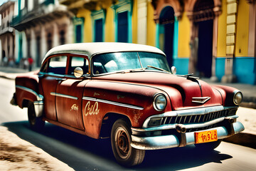 old car in the street
Generative AI