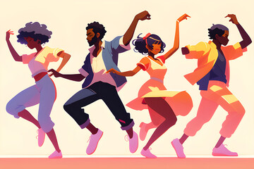 dancing girls with disco ball
Generative AI
