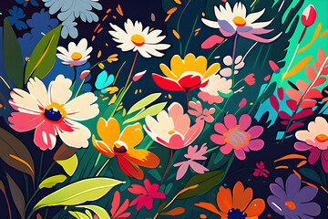 seamless floral pattern
Generative AI