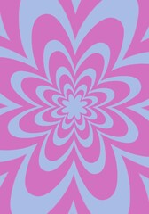 abstract pink groovy background