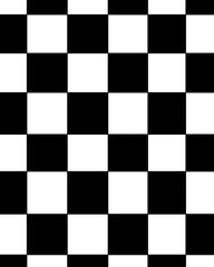 black and white chess board, retro backround