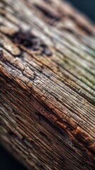 Fototapeta premium Macro Photograph of Natural Wooden Surface : Generative AI