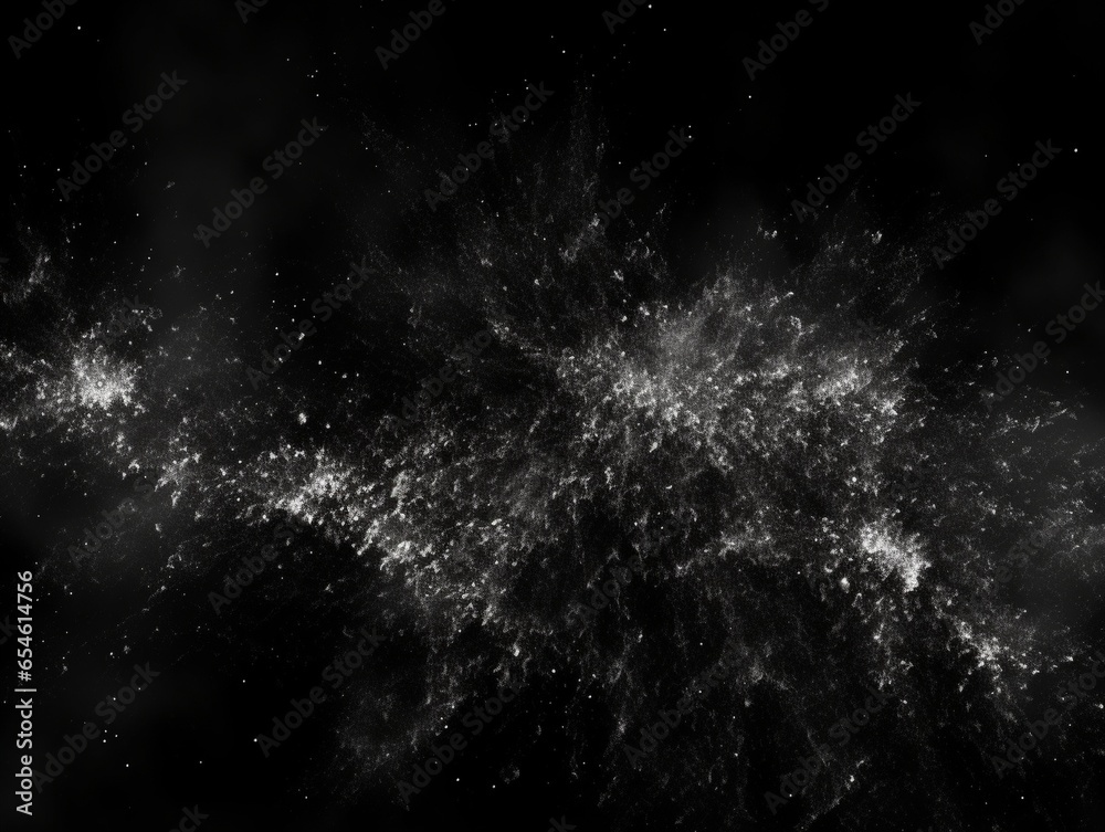 Aufkleber dusty and scratchy black background : generative ai