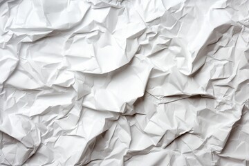 Obraz premium Crumpled Paper Texture : Generative AI