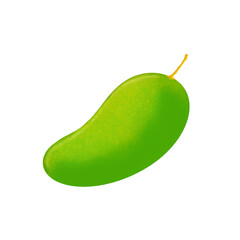 isolated mango