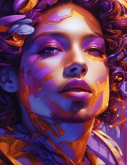 Magnificent Selfie Artistry Coffinwood Aesthetic in Graffiti-Infused Brilliance Generative AI




