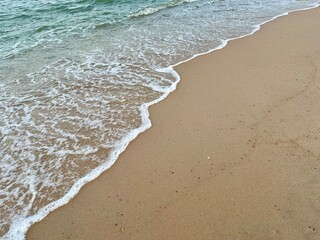 Tropical beach summer day