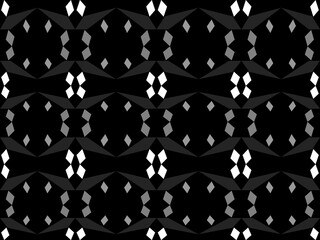 black and white seamless pattern