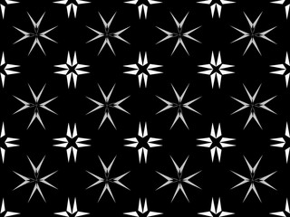 black and white pattern