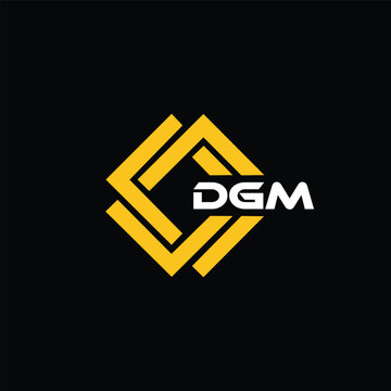 DGM letter design for logo and icon.DGM typography for technology, business and real estate brand.DGM monogram logo.
