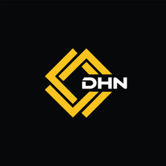 DHN letter design for logo and icon.DHN typography for technology, business and real estate brand.DHN monogram logo.