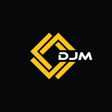 DJM letter design for logo and icon.DJM typography for technology, business and real estate brand.DJM monogram logo.	