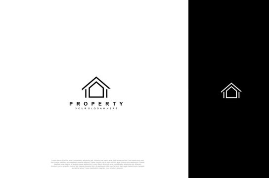 Real Estate icon, Builder, Construction, Architecture and Building Logos. Vector design template

