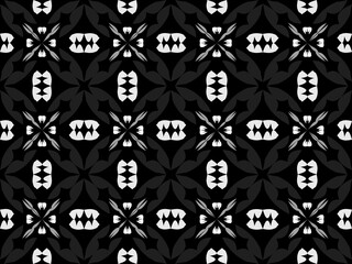 black and white pattern
