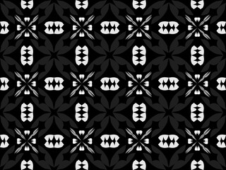 black and white pattern