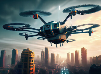 helicopter in the sky