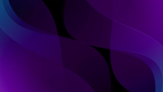 Animation of purple smoke pattern over black background