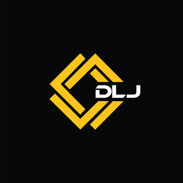 DLJ letter design for logo and icon.DLJ typography for technology, business and real estate brand.DLJ monogram logo.	
