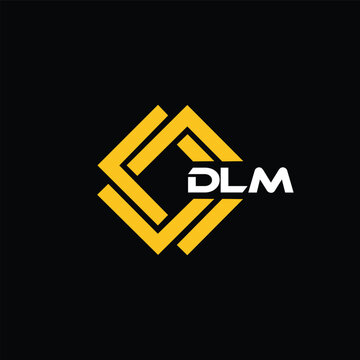 DLM letter design for logo and icon.DLM typography for technology, business and real estate brand.DLM monogram logo.	