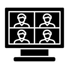 Online Meeting Icon