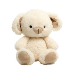 teddy bear plush Toy on transparent background