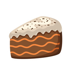 Cupcake icon illustration. Vector design