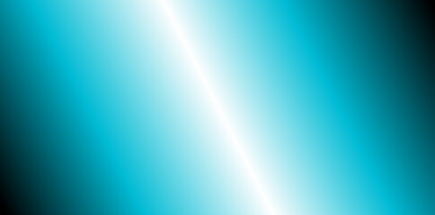 Naklejka premium dark to light cyan gradient color background and wallpaper, portraid or vertical gradient color