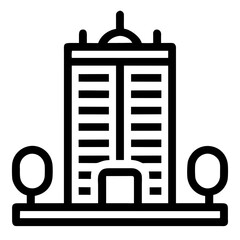 Fototapeta premium illustration of a building