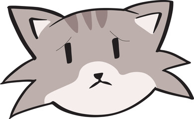 Sad cat