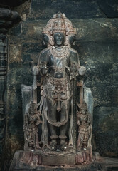 Fototapeta premium Brahma Jinalaya, Great Jain Temple of Lakkundi, early 11th century Mahavira temple in Lakkundi. India.
