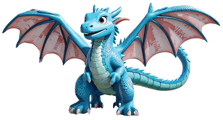 3D Animation Style Dragon