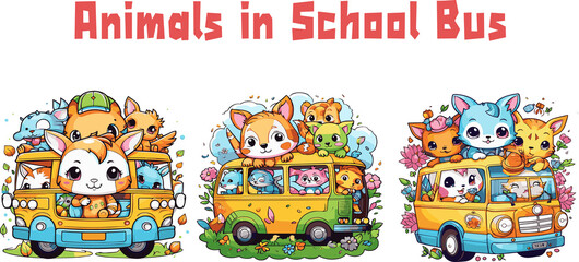 Animal in School bus
