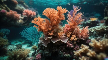 Photographing the Serenity of the Ethereal Underwater World, Generative AI