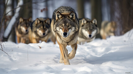  An Alpha-Led Wolf Pack Rushes In