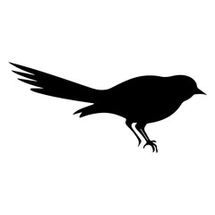 Naklejka premium Bird Silhouette Illustration 