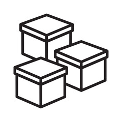 box package symbol icon vector design illustration