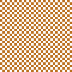 市松模様　オレンジ　SS　2