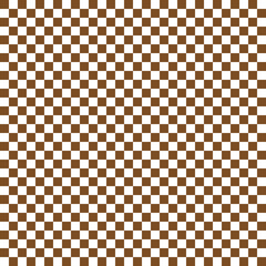 市松模様　オレンジ　SS　1